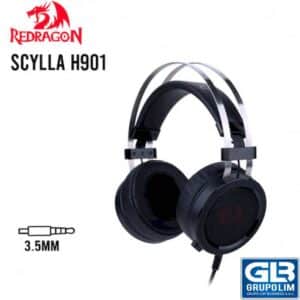 AUDIFONO REDRAGON SCYLLA H901 | GAMER | NEGRO | 3.5MM