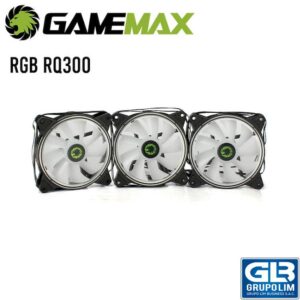 COOLER PACK GAMEMAX 3X12 RGB RQ300 C/R