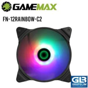 COOLER PARA CASE GAMEMAX RAINBOW (FN-12RAINBOW-C) 12CM