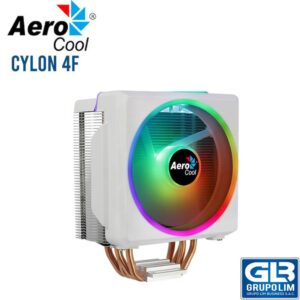 COOLER PARA PROCEADOR AEROCOOL CYLON 4F WHITE RGB (EAN: 4710562758979)