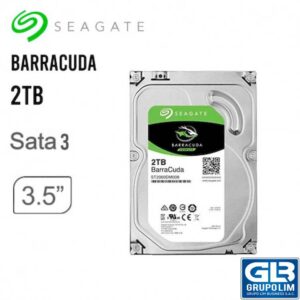 DISCO DURO SEAGATE BARRACUDA 2TB (ST2000DM008) VERDE | 256MB | 7200RPM