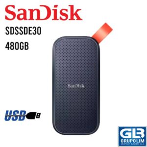 DISCO SOLIDO EXTERNO SANDISK SDSSDE30 480GB G25 E30