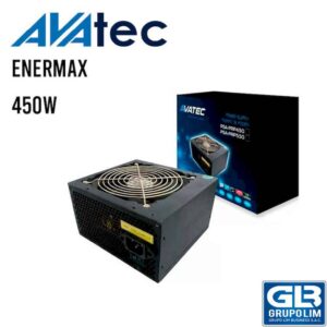 FUENTE DE PODER AVATEC ENERMAX 450W REALES PSA-PRP450W