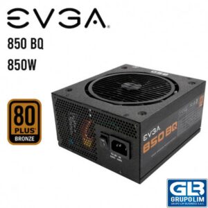 FUENTE DE PODER EVGA 850 BQ (110-BQ-0850-V1) 850W | BRONZE | SEMI MODULAR