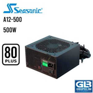 FUENTE DE PODER SEASONIC A12-500 (SSR-500RA) 80 PLUS WHITE |500W