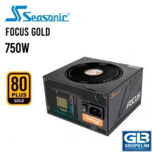FUENTE DE PODER SEASONIC FOCUS (SSR-750FM) 750W | GOLD | SEMI MODULAR