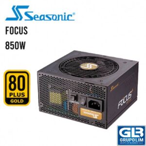 FUENTE DE PODER SEASONIC FOCUS (SSR-850FX) 850W | GOLD | MODULAR