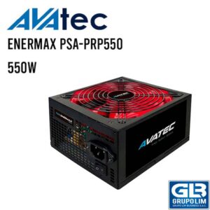 FUENTE PODER AVATEC ENERMAX 550W REALES PSA-PRP550