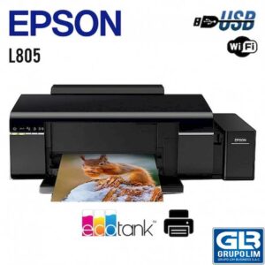 IMPRESORA FOTOGRAFICA EPSON ECOTANK L805 (C11CE86303) USB 2.0 WIF 5760x1440 DPI