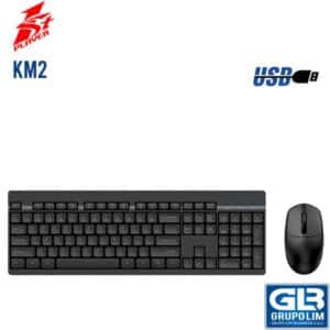 KIT DE TECLADO Y MOUSE GAMING 1ST PLAYER KM2 | COMBO (1S-KB1ST-KM2-COMBO)