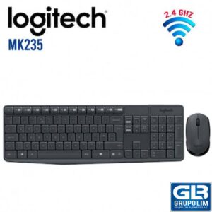 KIT LOGITECH MK235 (920-007901 ) WIRELESS | TECLADO + MOUSE