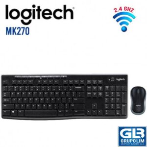 KIT LOGITECH MK270 (920-004432) WIRELESS | TECLADO + MOUSE