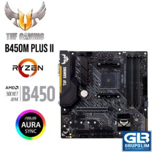 MAINBOARD ASUS TUF GAMING B450M PLUS II AM4 AMD B450 (90MB1650-M0AAY0)