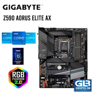MAINBOARD GIGABYTE Z590 AORUS ELITE AX LGA 1200 (Z590 AORUS ELITE AX)
