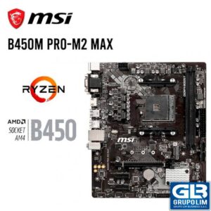 MAINBOARD MSI B450M PRO-M2 MAX (911-7B84-035) AM4