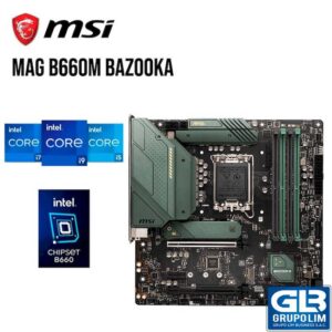 MAINBOARD MSI MAG B660M BAZOOKA DDR4 LGA 1700