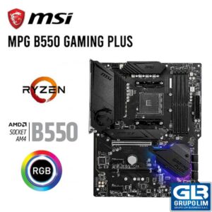 MAINBOARD MSI MPG B550 GAMING PLUS ( MPG B550 GAMING PLUS ) AM4 | LED- RGB