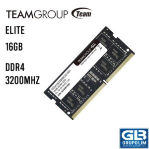 MEMORIA SODIMM TEAM GROUP ELITE 16GB DDR4 3200MHZ TED416G3200C22-S01