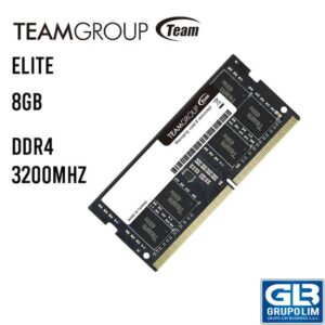 MEMORIA SODIMM TEAM GROUP ELITE 8GB DDR4 3200MHZ TED48G3200C22-S01