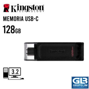 MEMORIA USB-C KINGSTON DT70 128GB