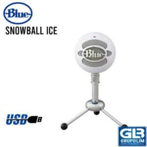 MICROFONO BLUE BLANCO SNOWBALL ICE | CARDIOID | USB (988-00070)