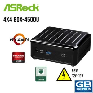 MINI BAREBONE ASROCK 4X4 BOX-4500U RYZEN 5 DUAL CHANNEL DDR4 3200MHZ AMD RADEON GRAPHICS