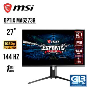 MONITOR GAMER MSI OPTIX MAG273R 27 FHD 1920X1080 144HZ