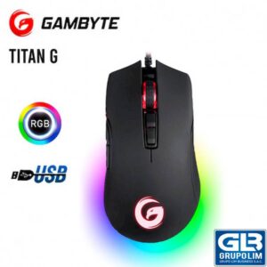 MOUSE GAMBYTE TITAN G (GI-TITANG) GAMING | LED-RGB