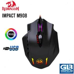 MOUSE REDRAGON IMPACT M908 | GAMING | LED-RGB