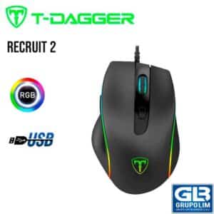 MOUSE GAMER T-DAGGER RECRUIT 2 T-TGM108