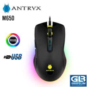 MOUSE GAMING ANTRYX CHROME STORM M650 (AGM-CS650) DPI 4200 | LED-RGB