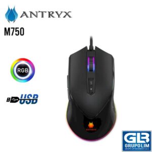 MOUSE GAMING ANTRYX CHROME STORM M750 |DPI 4200 (AGM-CS750K)
