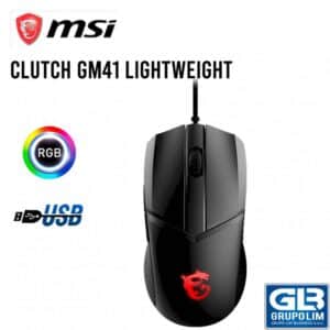 MOUSE GAMING MSI CLUTCH GM41 LIGHTWEIGHT USB