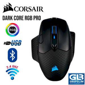 MOUSE GAMING WIRELESS CORSAIR DARK CORE RGB PRO (CH9315411-NA)