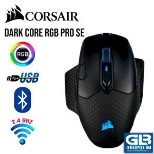 MOUSE GAMING WIRELESS CORSAIR DARK CORE RGB PRO SE (CH-9315511-NA)