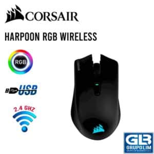 MOUSE INALAMBRICO CORSAIR HARPOON RGB WIRELESS ( CH-9311011-NA ) GAMING | LED- RGB