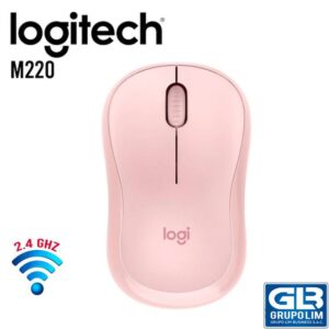 MOUSE LOGITECH M220 (910-006126) WIRELESS ROSE