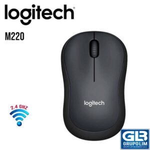 MOUSE LOGITECH M220 SILENT (910-006127) WIRELESS BLACK