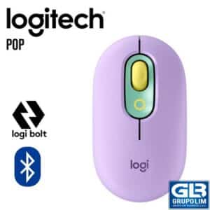 MOUSE LOGITECH POP FRESH VIBES LILA GREEN BLUETOOTH (910-006544)