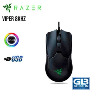 MOUSE RAZER VIPER 8KHZ FOCUS + OPTICAL SWITCH  AMBIDEXTROUS BLACK