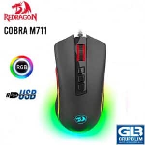 MOUSE REDRAGON COBRA M711 | GAMING | LED-RGB 10000 DPI