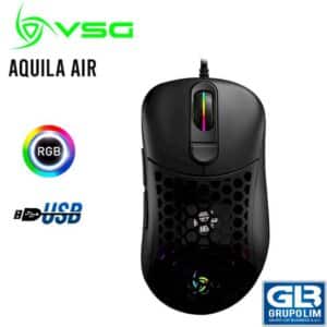 MOUSE VSG AQUILA AIR NEGRO MATE (VG-M550-BLK-MAT) GAMING | 16000 DPI | SENSOR OPTICO