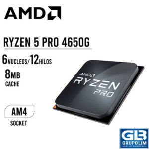 PROCESADOR AMD RYZEN 5 PRO 4650G MULTIPACK (OEM) 3.7GHZ MAX 4.2GHZ 65W AM4 (100-100000143MPK)