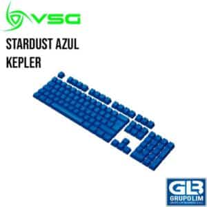 SET DE 105 TECLAS VSG DOBLE INYECCION STARDUST AZUL KEPLER (VG-KC207-BLU)