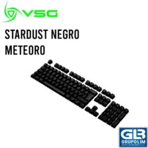 SET DE 105 TECLAS VSG DOBLE INYECCION STARDUST NEGRO METEORO (VG-KC207-BLK)