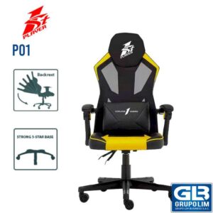 SILLA GAMER 1STPLAYER P01 (BLACK-YELLOW)