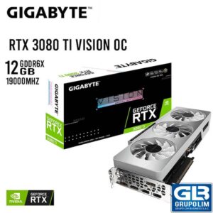TARJETA DE VIDEO GIGABYTE GEFORCE RTX 3080 TI 12GB VISION OC (GV-N3080TVISION OC-12GD)
