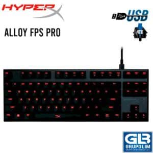TECLADO GAMER HYPERX ALLOY FPS PRO MECANICO (HX-KB4BL1-US-WW)