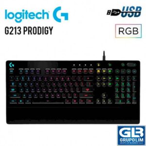 TECLADO GAMER LOGITECH G213 PRODIGY | RGB (920-008084)