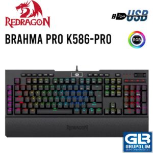 TECLADO GAMER REDRAGON BRAHMA PRO K586-PRO